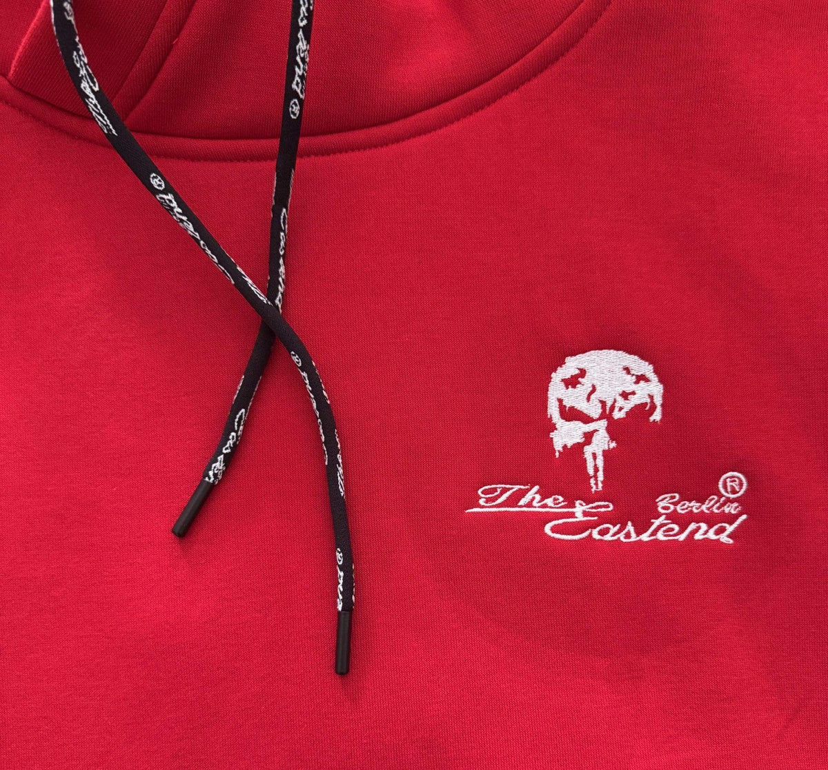 bestickter Hoodie Ostdeutschland/Nonkonform Stempel