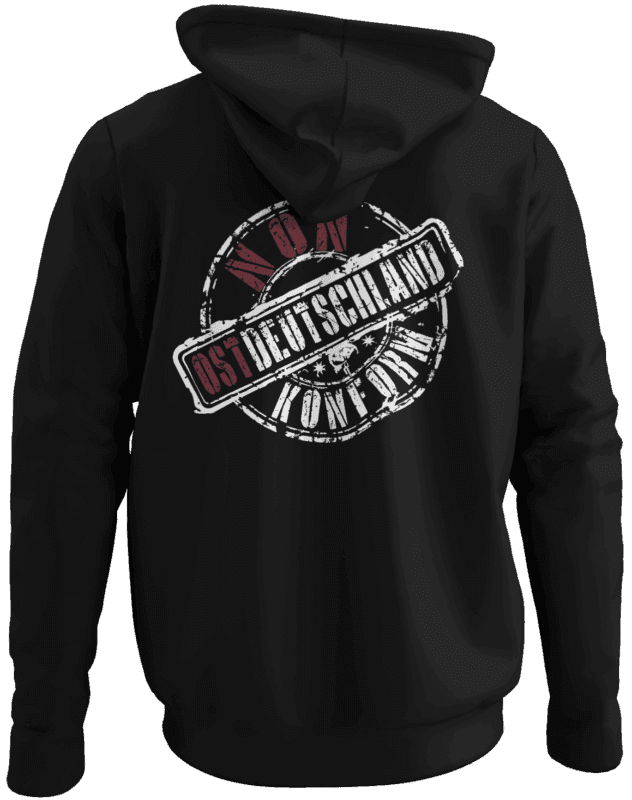 Hoodie NONkonform Stempel - Eastend Berlin